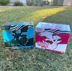 Pokemon Black Bolt and White Flare Elite Trainer Box ETB Set of 2 FACTORY SEALED - Image 1