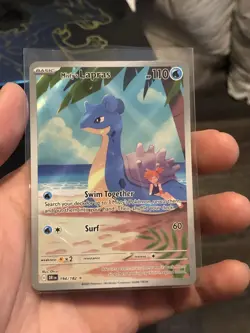 Misty's Lapras 194/182 Illustration Rare Destined Rivals Pokemon Near Mint NM - Image 1