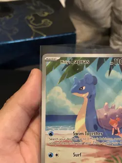 Misty's Lapras 194/182 Illustration Rare Destined Rivals Pokemon Near Mint NM - Image 5