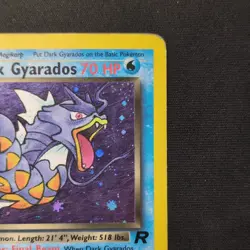 Dark Gyarados 8/82 Holo Team Rocket WOTC Pokemon 2000 - Image 3