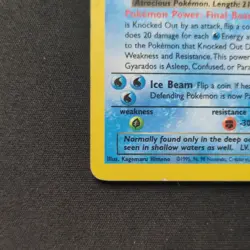 Dark Gyarados 8/82 Holo Team Rocket WOTC Pokemon 2000 - Image 4