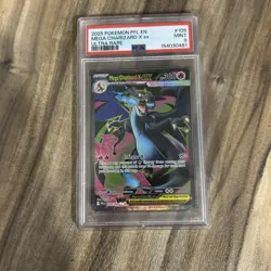 Mega Charizard X Ex Pokemon Pfl En-Phantasmal Flames 109 NM PSA 9 - Image 1
