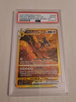 Dialga originel Vstar GG68/GG70 Pokemon EB12.5 : Zenith Supreme - FR PSA 8 - Image 1