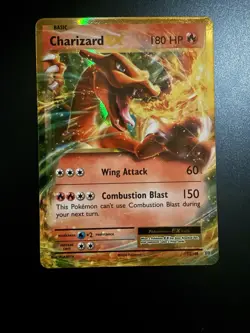 Pokemon Charizard EX Evolutions 12/108 Ultra Rare Holo Basic 180 HP English 2016 - Image 1
