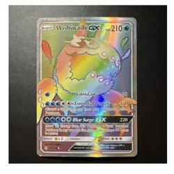 The Pokemon Company Wishiwashi GX 151/145 Guardians Rising Secret Rare Holo - Image 1