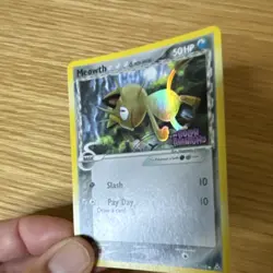 Pokemon Meowth 71/110 Holon Phantoms 2006 50 HP Common Reverse Holo English - Image 3