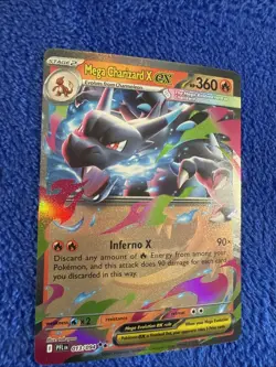 Mega Charizard X ex 013/094 Phantasmal Flames Holo Pokemon TCG - Image 2
