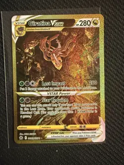Giratina VSTAR (Secret) GG69/GG70 Secret Rare Holo NM Pokemon Crown Zenith: Gala - Image 1