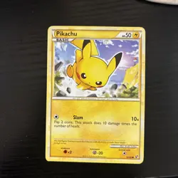 Pikachu Common Regular Undaunted 61/90 Pokemon TCG - Image 1