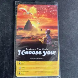 Ash's Pikachu SM110 SM111 SM114 I Choose You Pokemon The Movie 2017 Sealed M20 - Image 2