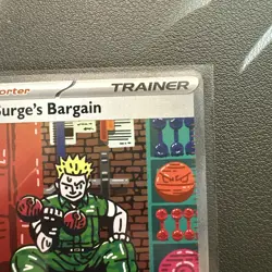 Lt. Surge’s Bargain 185/132 Special Illustration Rare Mega Evolutions Pokemon - Image 3