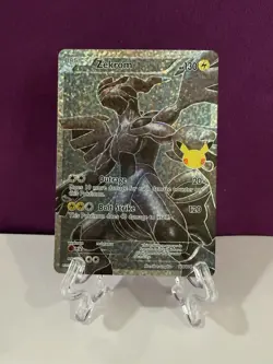 Pokemon TCG Zekrom 114/114 Celebrations Classic Collection Full Art Holo ENG 13… - Image 1