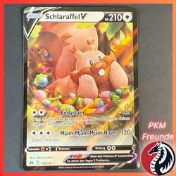 Schlaraffel V 120/159 CRZ 🟢NM 🇩🇪Deutsch ✨Holo Rare✨ Pokemon Zenit der Konige - Image 1