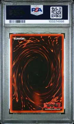 2002 Yu-Gi-Oh! Banisher Of Light Magic Ruler MRL 1st Edition Super Rare PSA 6 - Image 2