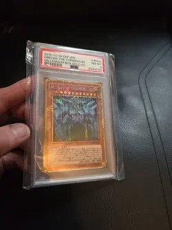 Yugioh! JPN Obelisk The Tormentor JPS02 Millennium Box Gold Ed Secret Rare PSA 8 - Image 5