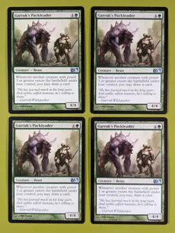 Garruk's Packleader x4 Magic 2013 M13 4x Playset Magic the Gathering MTG - Image 1