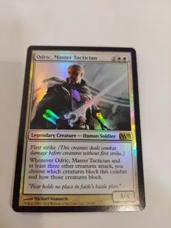 Odric, Master Tactician Core Set 2013 (M13) Foil - Image 1
