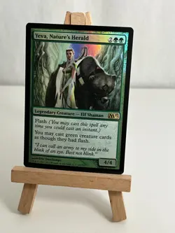 Yeva, Nature's Herald Core Set 2013 (M13) Foil - Image 1