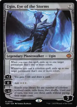 Ugin, Eye of the Storms M Tarkir: Dragonstorm # 1 NM Normal - Image 1