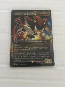 Shadow the Hedgehog (Rainbow Foil) Secret Lair Drop Foil - Image 1