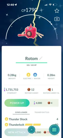 Pokemon Go Shiny Rotom - Image 1