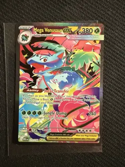 Pokemon Mega Venusaur ex 177/132 SIR Mega Evolution 2025 Pack Fresh! - Image 1