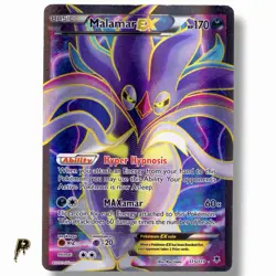 2014 Pokemon Phantom Forces Malamar EX 115/119 Full Art Holo Ultra Rare HP - Image 1