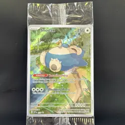 Pokemon Snorlax 051 Sealed Scarlet & Violet Promo SVP - Image 1