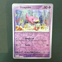 Slowpoke 057/142 Sv07: Stellar Crown Reverse Holo - Pokemon TCG - Image 1