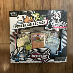 Pokemon Scarlet & Violet Black Bolt & White Flare Unova Poster Collection Box - Image 1