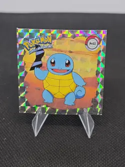 Vintage 1999 Artbox Pokemon Sticker #PR22 Squirtle Rare Series 1 Prizm - Image 1
