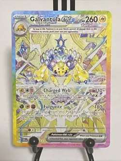 Pokemon Galvantula ex 168/142 Sv07 Special Illustration Rare Holo - Image 1