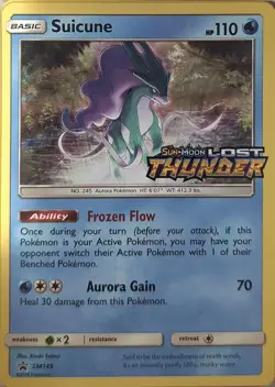 Pokemon Sun & Moon Promo Holo Suicune - (Prerelease) SM149 Holo P NM - Image 1