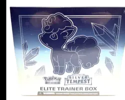 Pokemon Sword & Shield SILVER TEMPEST ETB Elite Trainer Box New Factory Sealed - Image 1
