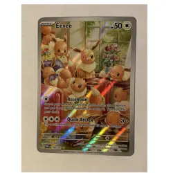 Pokemon Eevee 188/167 Twilight Masquerade Illustration Rare Full Art Holo HP50 - Image 1