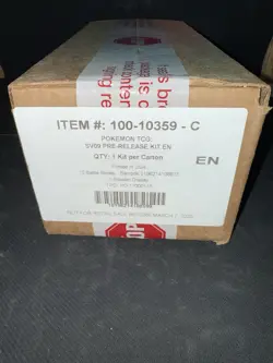Pokemon Journey Together (SV09) Pre-Release Kit - FACTORY SEALED CASE - Image 1