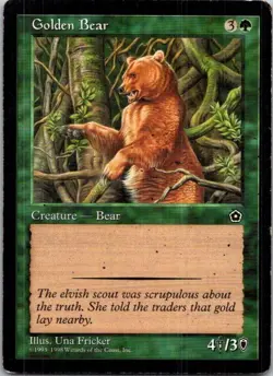 Magic the Gathering MP Golden Bear Portal Second Age MTG Free Shipping! - Image 1