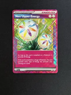 Pokemon TCG - Neo Upper Energy 162/162 ACE SPEC Temporal Forces - NM/M - Image 1