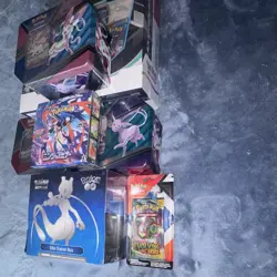 Pokemon TCG Sealed Mixed Lot: Elite Trainer Box, Tins, Packs, Umbreon/Espeon/Sy… - Image 2