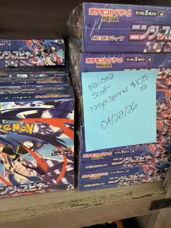 Pokemon TCG Japanese Ninja Spinner Booster Box [Factory Sealed] US Seller - Image 1
