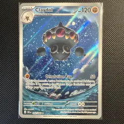 Claydol 92/86 Illustration Rare Pokemon Chaos Rising ME04 NM - Image 3
