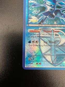 Pokemon Glaceon 23/116 City Championships STAFF Promo Holofoil NM!! - Image 5
