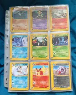 Pokemon Skyridge Set, 144/144, COMPLETE SET, NM / MINT Condition, e-series, 2003 - Image 1