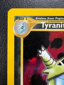 Tyranitar Pokemon Neo Discovery Holo 12/75 MP - Image 5