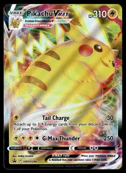Pikachu VMAX SWSH286 Holo Promo Sword & Shield Promo Pokemon NM/M - Image 1