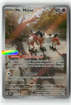 Mr. Mime - 179/165 [Pokemon MEW - 179/165] Holofoil - Image 2