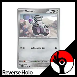 Pokemon TCG: Obsidian Flames - Reverse Holo - 155/197 - Varoom - Image 1