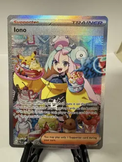 The Pokemon Company Iono 269/193 Sv02 Paldea Evolved Holo English 2023 - Image 2