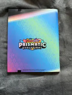 Pokemon TCG Scarlet & Violet Prismatic Evolutions Binder - Image 2