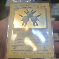 Pokemon TCG Magneton Base Set 9/102 1999 English Holo Rare Stage 1 60 HP - Image 2